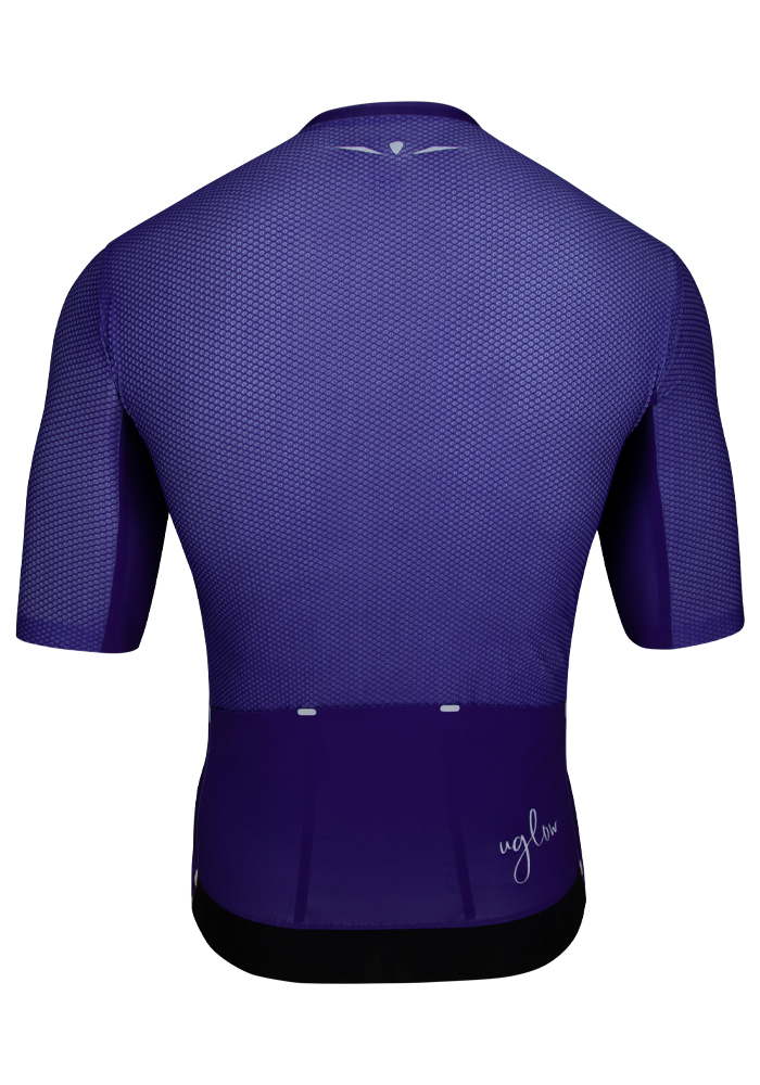 Staple Purple Taupe Aero Optimise Cycle Jersey